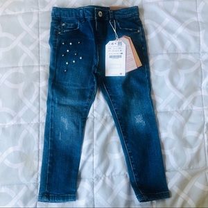 Zara girls jeans